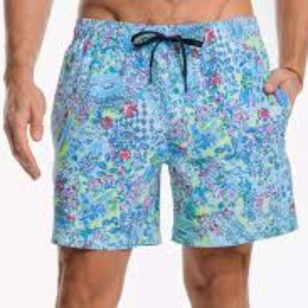 Southern Tide X Lilly Pulitzer Swim Shorts